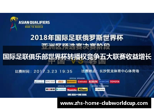 国际足联俱乐部世界杯转播权竞争五大联赛收益增长